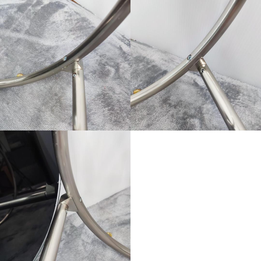 希少　IKEA STRIND キャスター無　サイドテーブル　黒