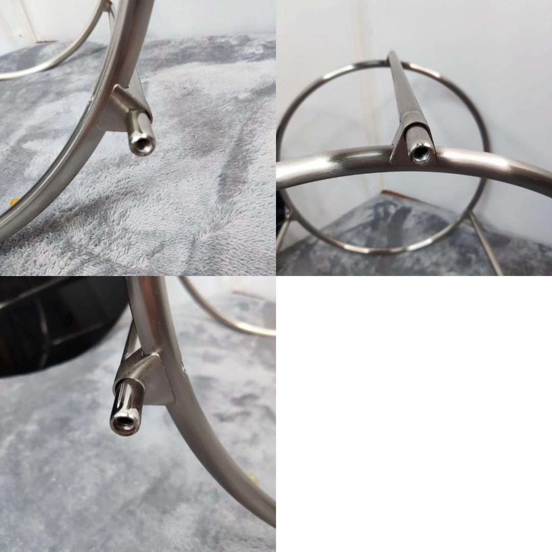 希少　IKEA STRIND キャスター無　サイドテーブル　黒