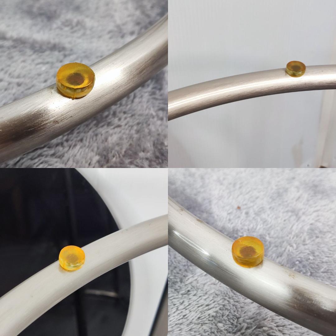 希少　IKEA STRIND キャスター無　サイドテーブル　黒