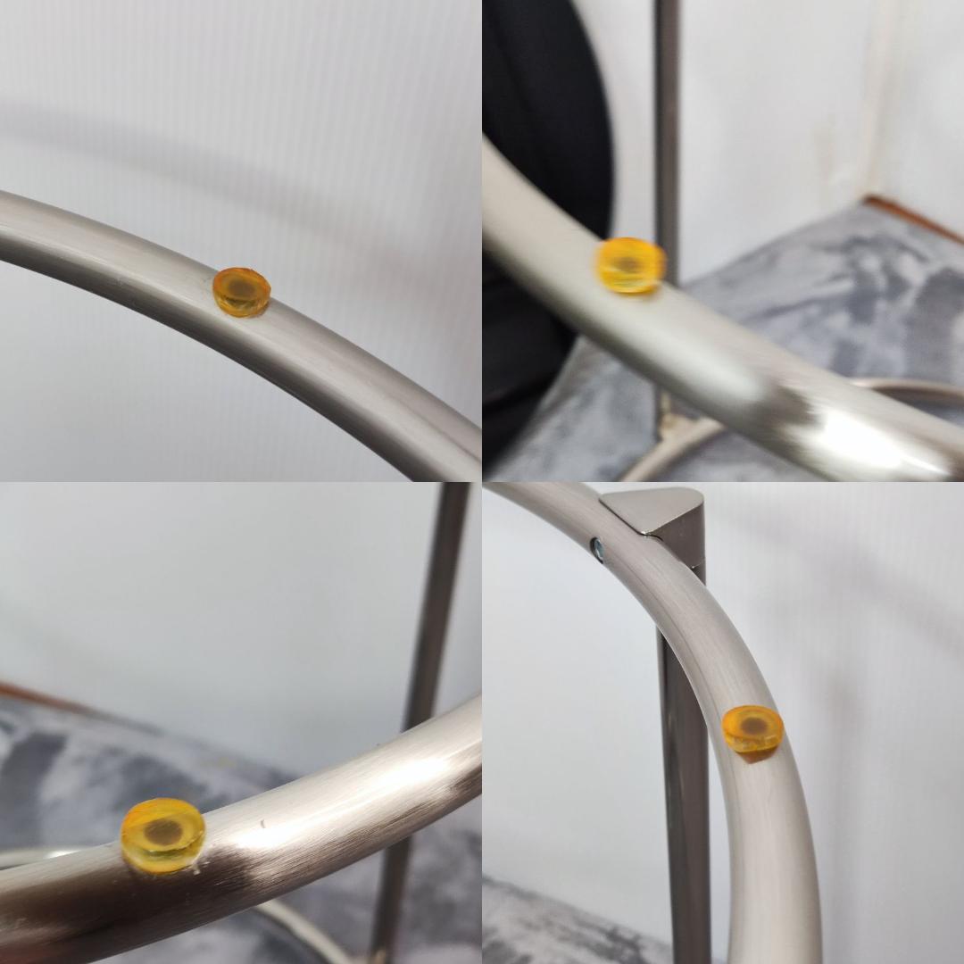 希少　IKEA STRIND キャスター無　サイドテーブル　黒