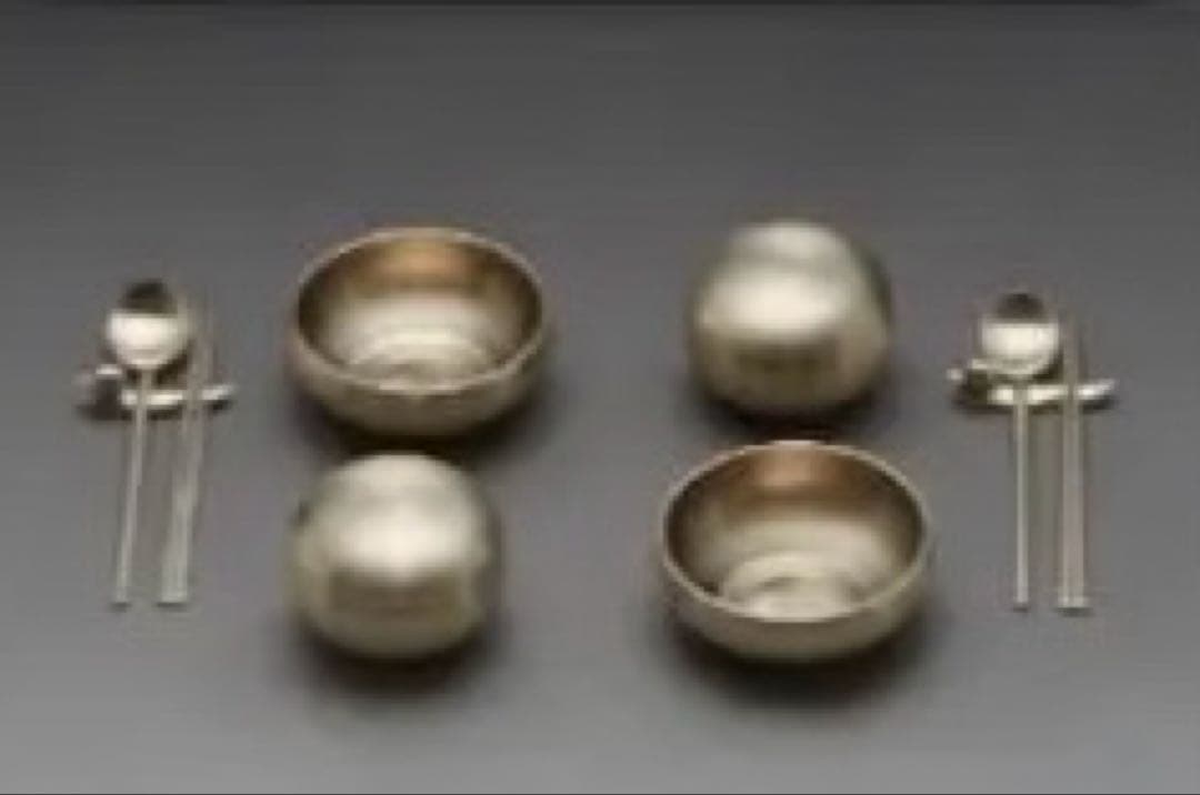 韓国無形文化財高級真鍮カトラリーセット