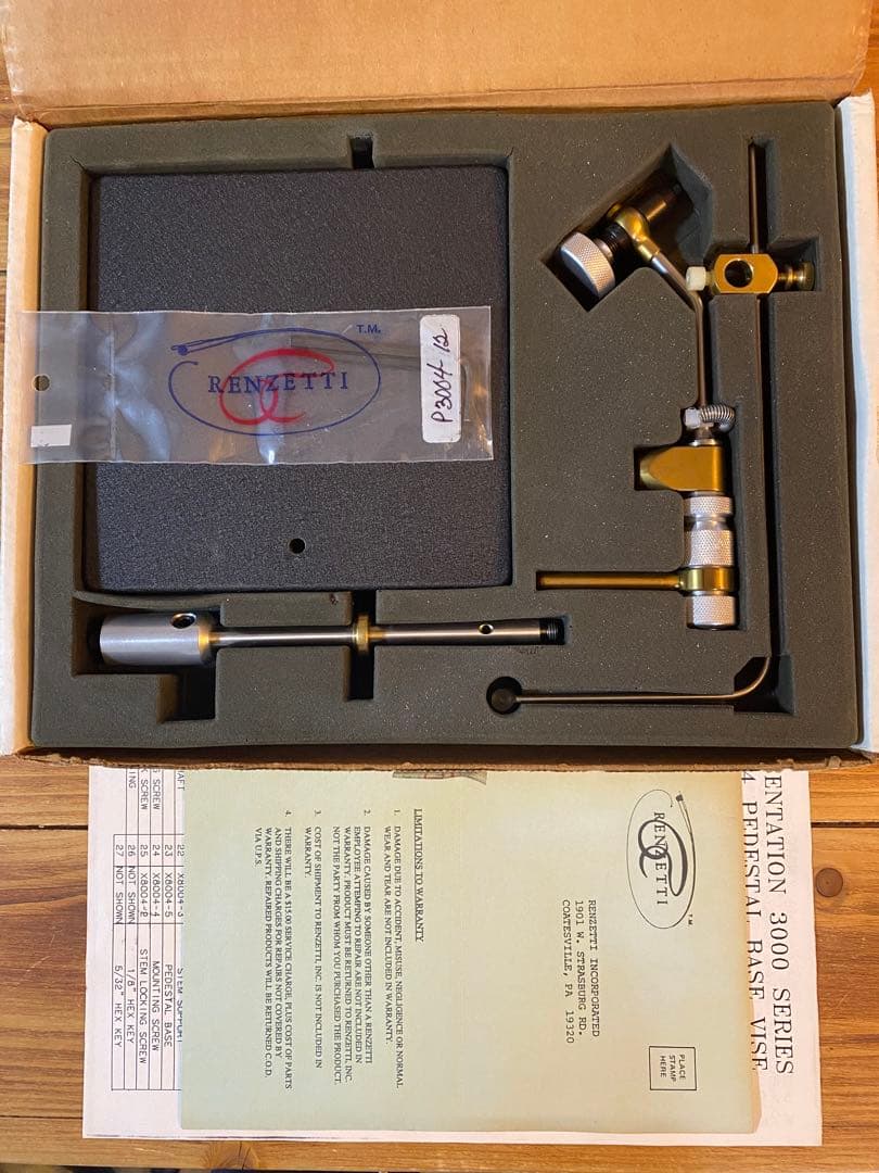 レンゼッティ RENZETTI プレゼンテーションバイス