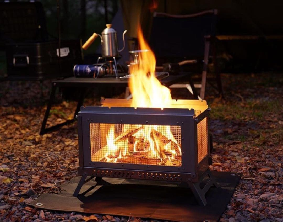 大幅値引き　soomloom 4面メッシュウォール焚き火台