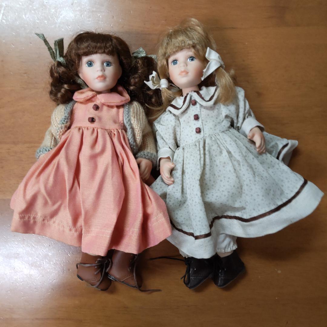 人形　4体　ドール　現代人形　かわいい　セット シッティング