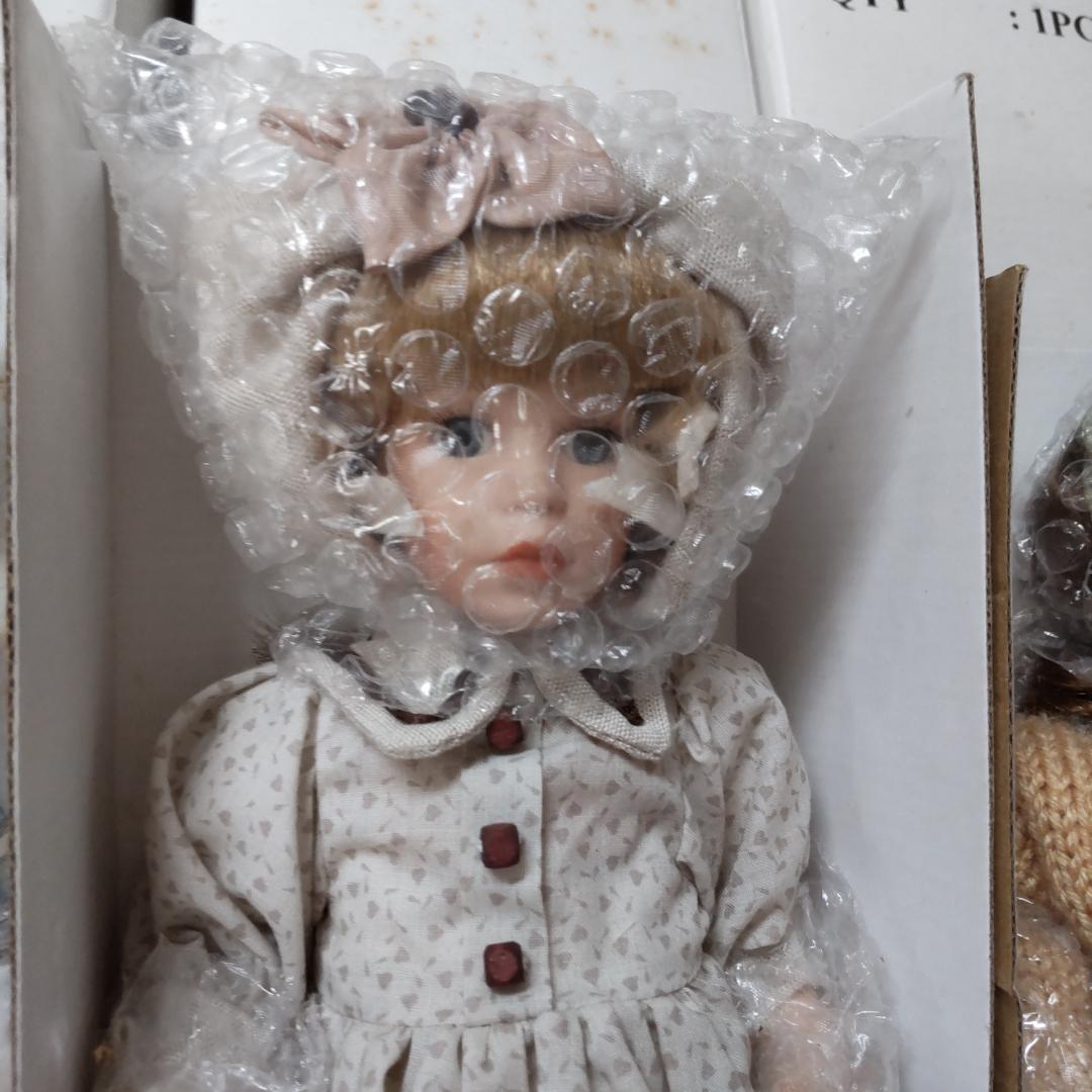 人形　4体　ドール　現代人形　かわいい　セット シッティング