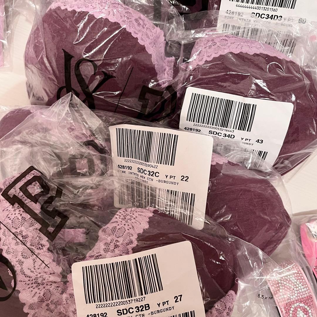 【３２Ｂ】2025VSFS♡TWICE TZUYU着用♡同色ブラ♡VSPINK