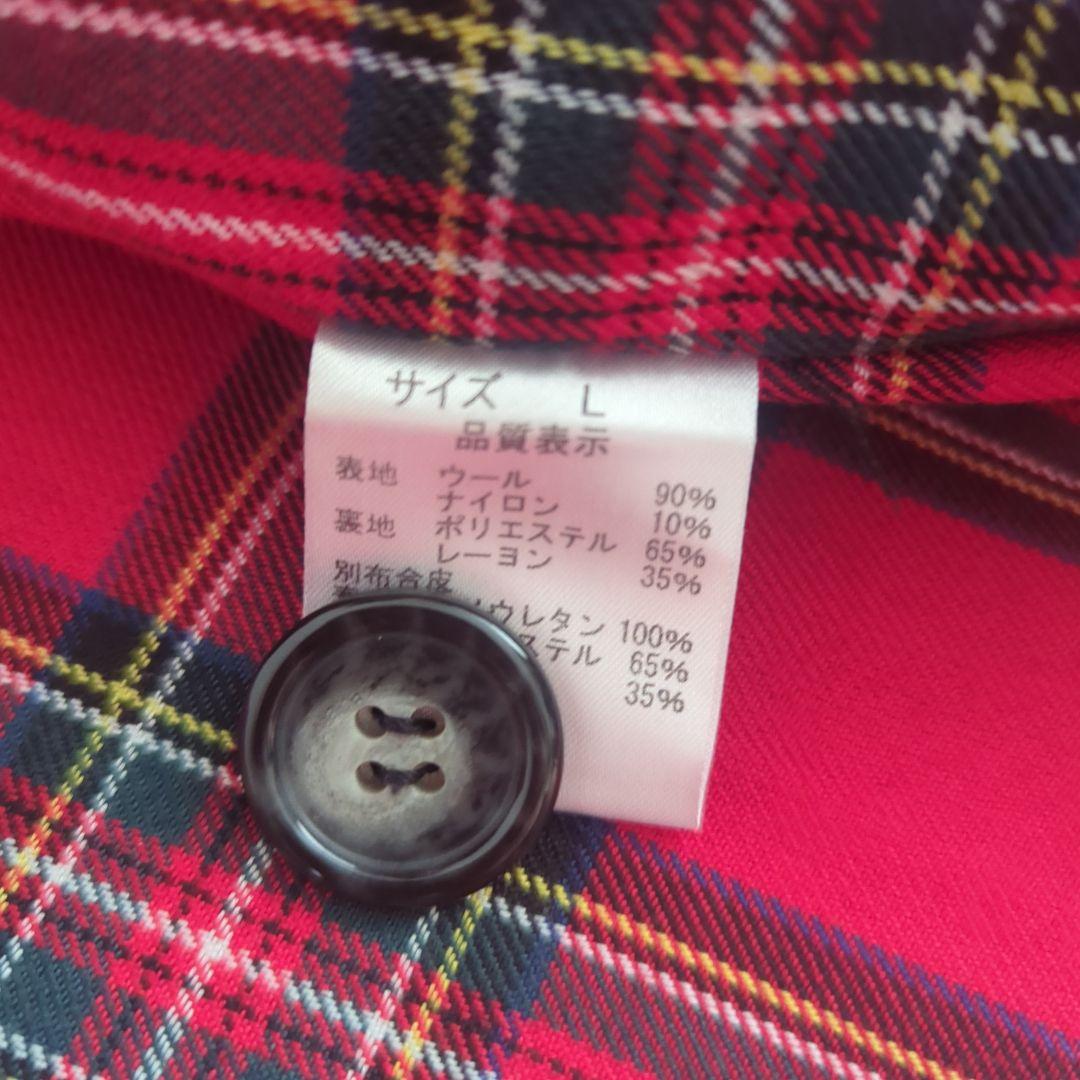 【美品】JOE HAWKINS×666 ドンキージャケット　コート　チェック