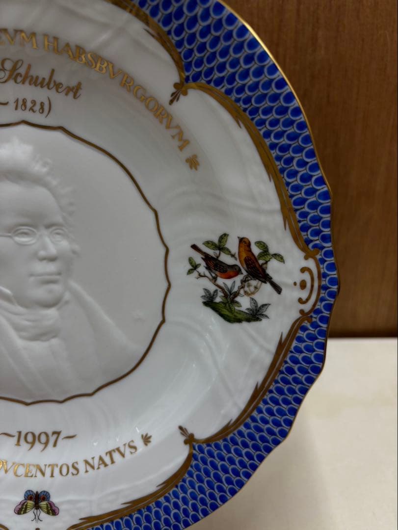ヘレンド　プレート １枚 シューベルト誕生2000記念