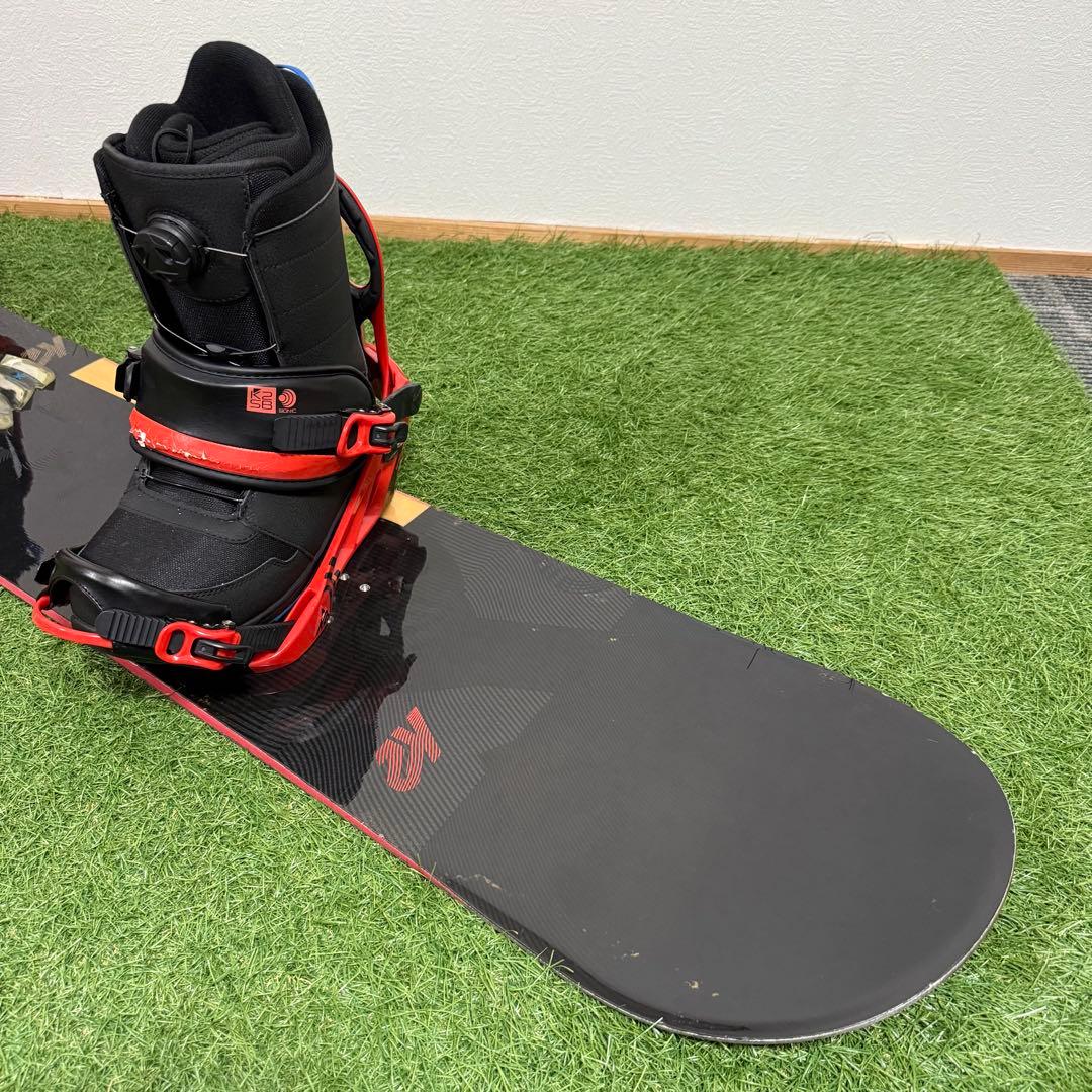 ブーツ無し‼️O2 K2 155cm メンズスノーボードセット