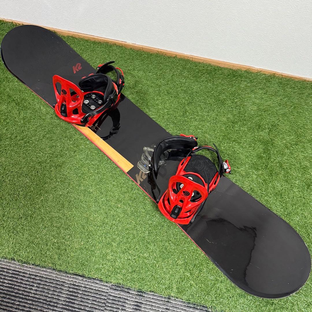 ブーツ無し‼️O2 K2 155cm メンズスノーボードセット