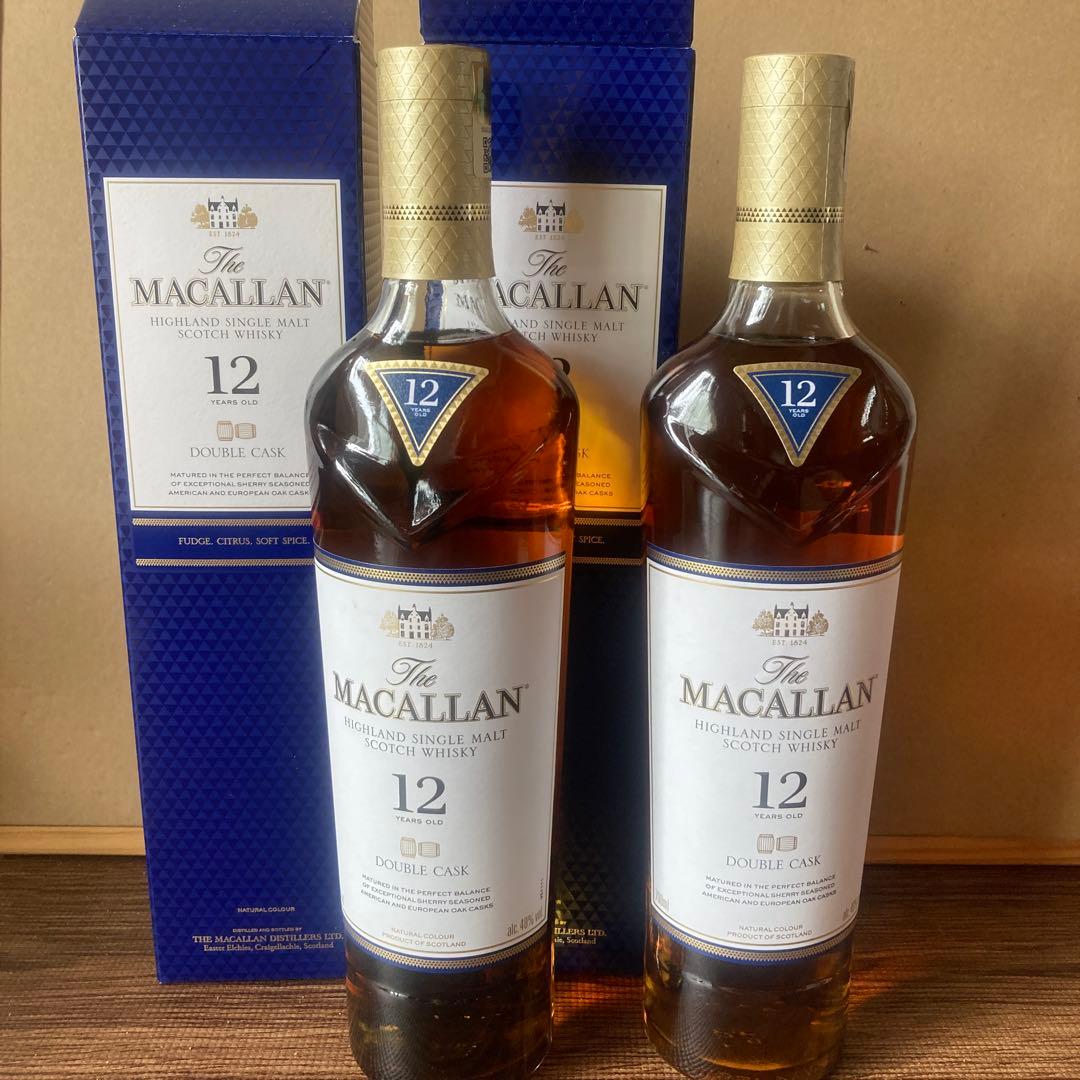 マッカラン12年 ダブルカスク 700ml 2本
