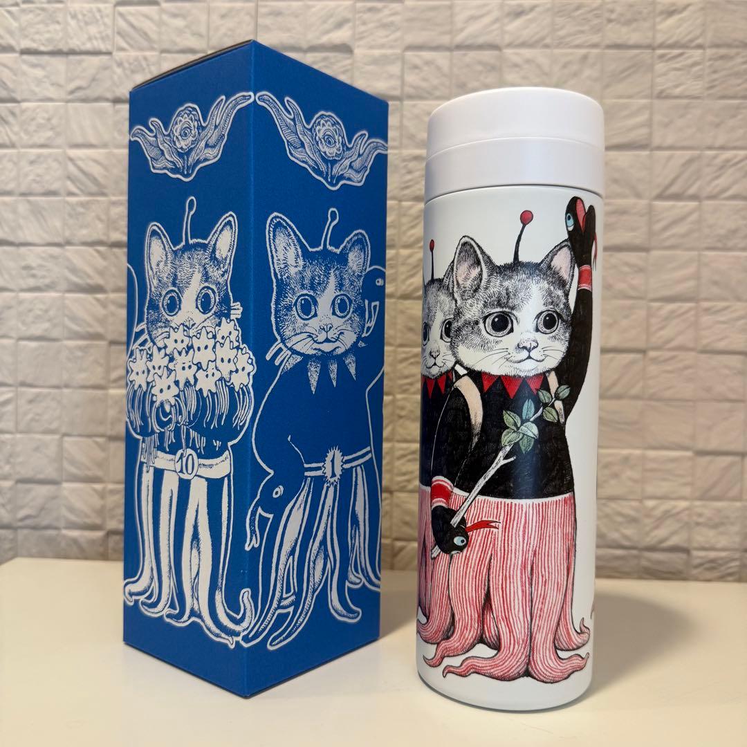 m*れ様 【新品未使用】ボリス雑貨店　ヒグチユウコ　サーモボトル　探検へ出発！