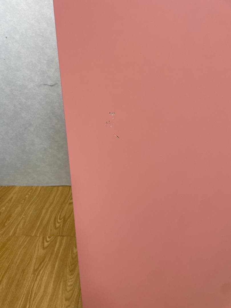 K♢153 Arne 本棚 ピンク一列６段 H-001 未使用アウトレット