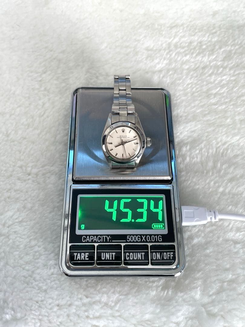 慎之介❗️ROLEXレディース自動巻オイスターパーペチュアル6718良好稼働