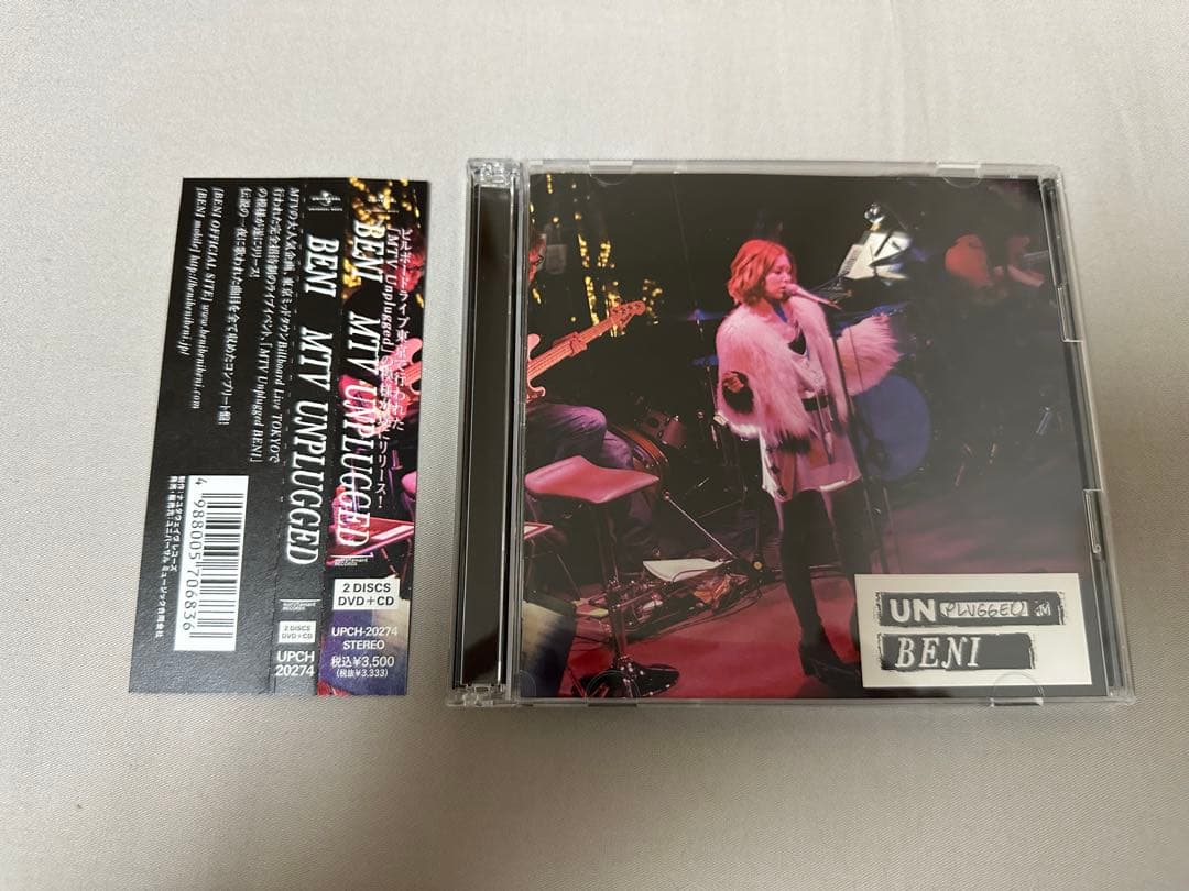 邦楽 BENI MTV Unplugged CD DVD