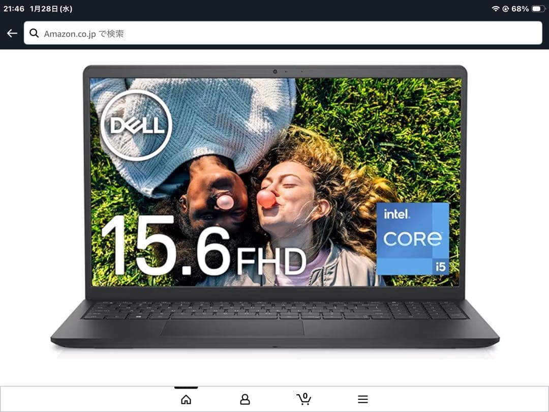 ノートPC DELL Inspiron15 3511 16GB 未使用・新品