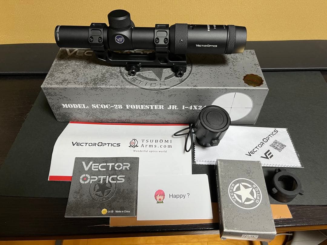トイガン Vector Optics FORESTER JR. 1-4X24