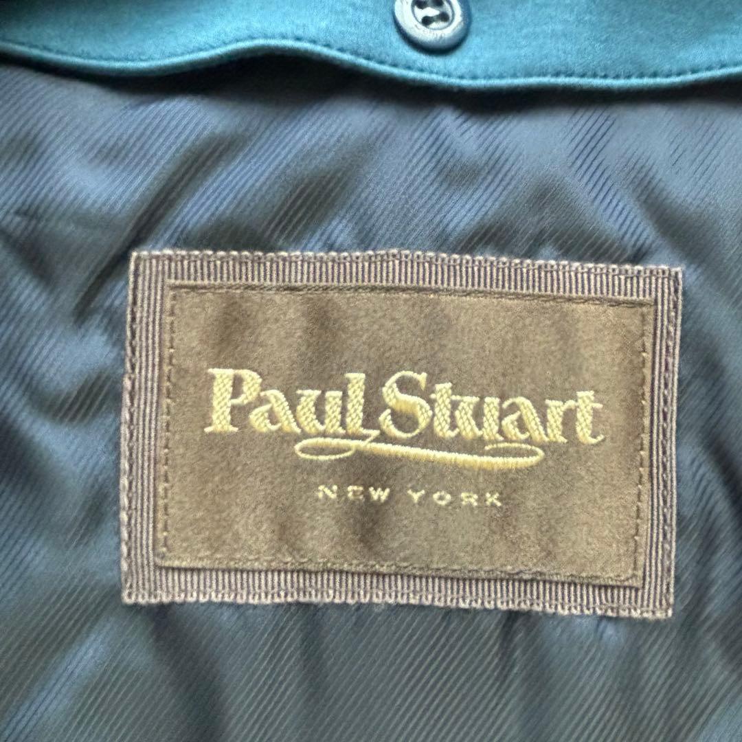 極美品✨ポールスチュアート 中綿ライナー付きステンカラーコート トレンチ M 紺
