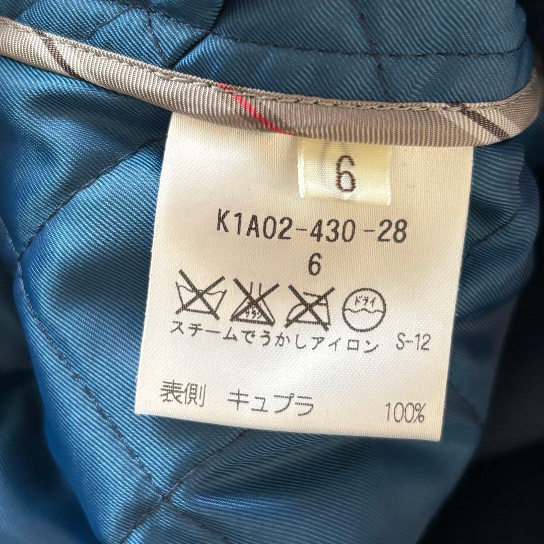 極美品✨ポールスチュアート 中綿ライナー付きステンカラーコート トレンチ M 紺