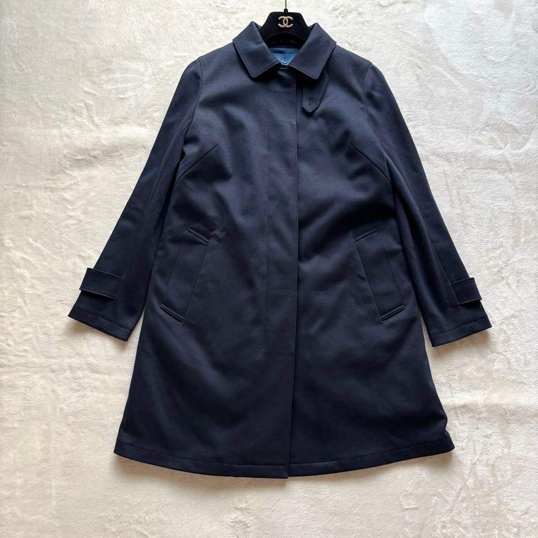 極美品✨ポールスチュアート 中綿ライナー付きステンカラーコート トレンチ M 紺