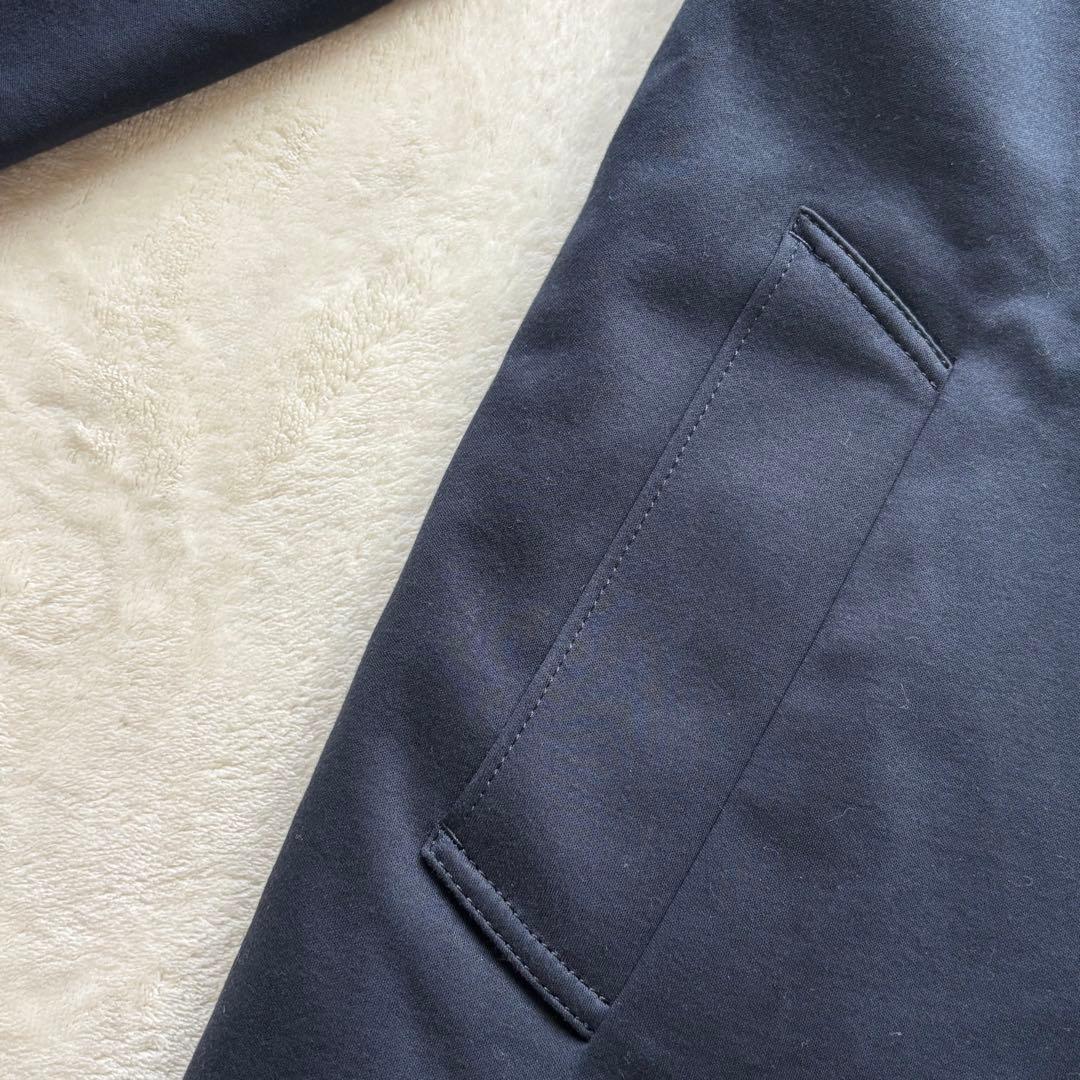 極美品✨ポールスチュアート 中綿ライナー付きステンカラーコート トレンチ M 紺