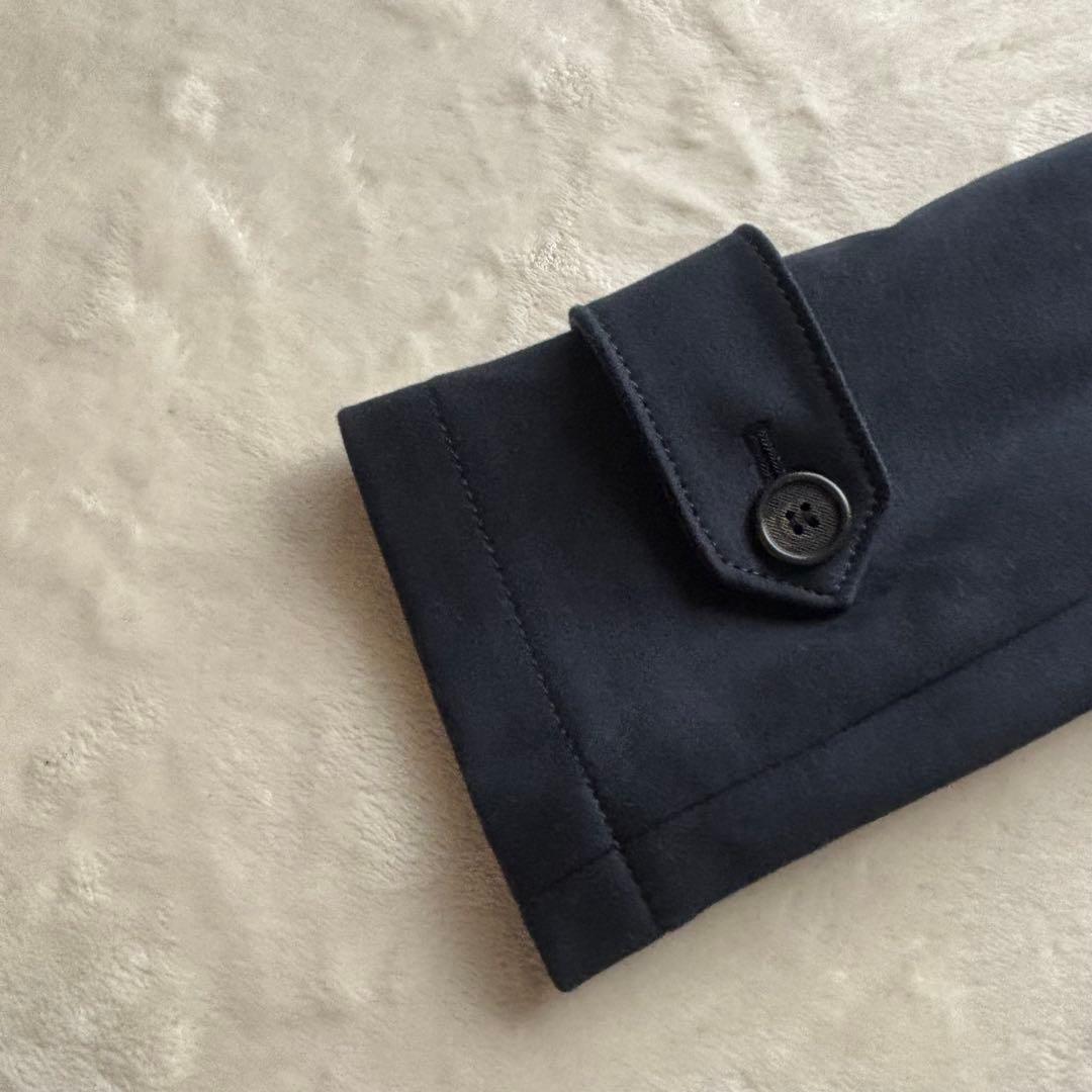 極美品✨ポールスチュアート 中綿ライナー付きステンカラーコート トレンチ M 紺