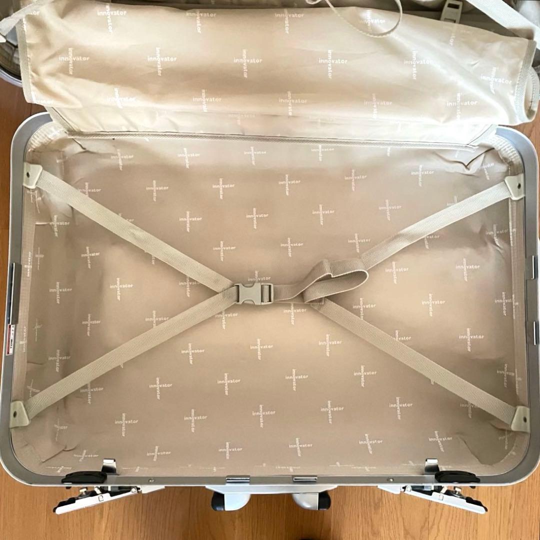 innovator イノベーター 大型スーツケース ゴールド 79×53×30