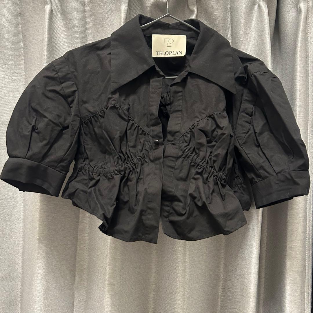 teloplan poter shirt ブラック
