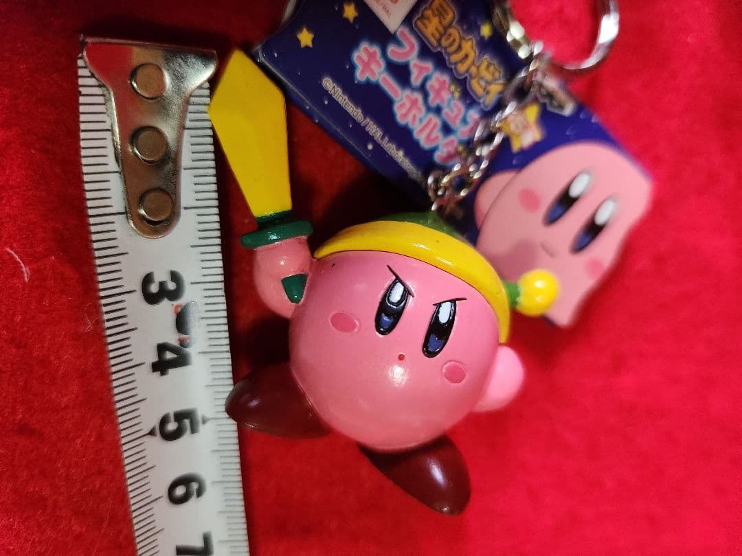星のカービィ　フィギュア　キーホルダー　５種　ソード　ストーンなど
