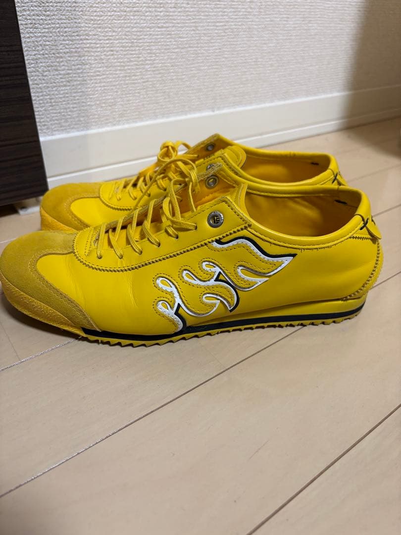 な*つ様 オニツカタイガー メキシコ66 SD 炎 イエロー