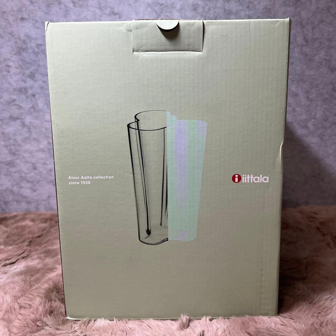 イッタラ アルヴァ・アアルト コレクションフラワーベース 花瓶 251mm 透明