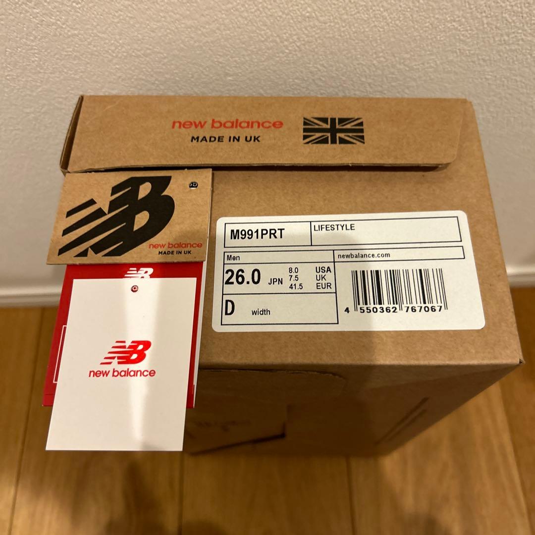 New Balance 991 Washed Gray 中古美品 レア 26cm