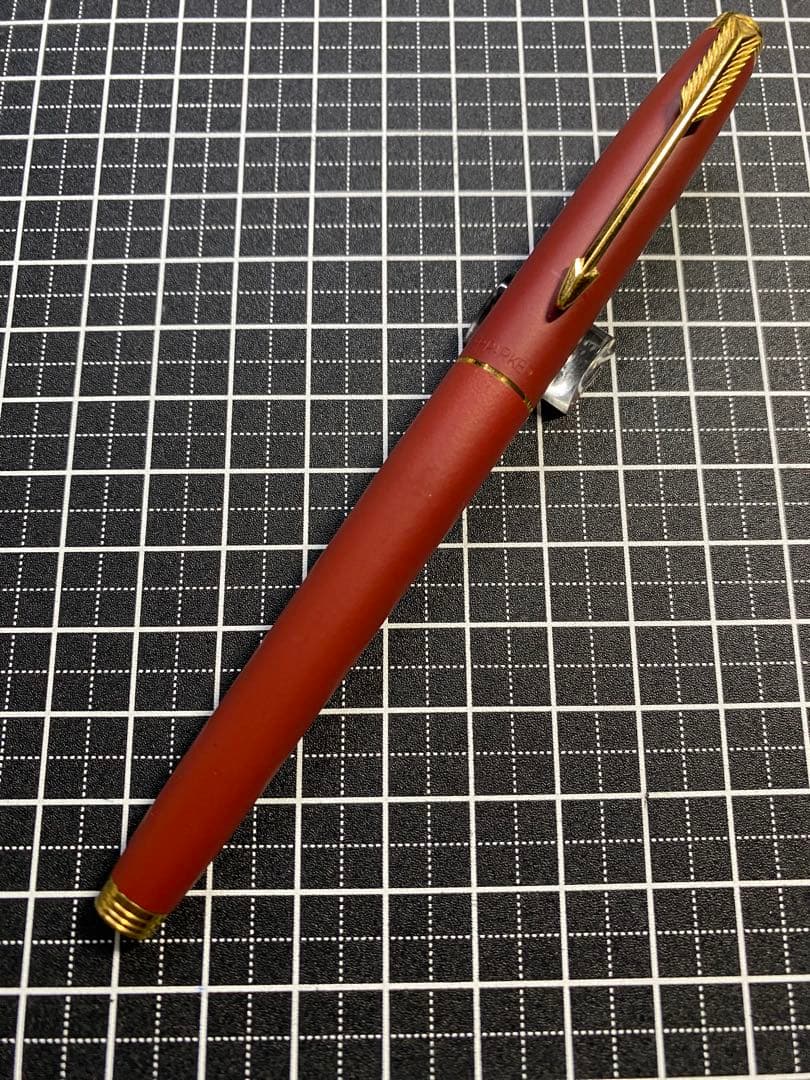PARKER #75 Matt Burgundy 万年筆　字幅F