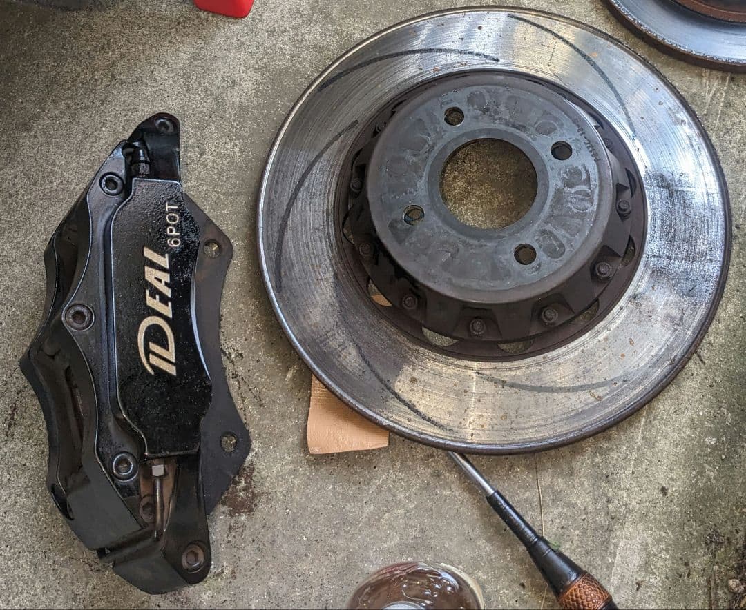 IDF4 6ポットブレーキキャリパー