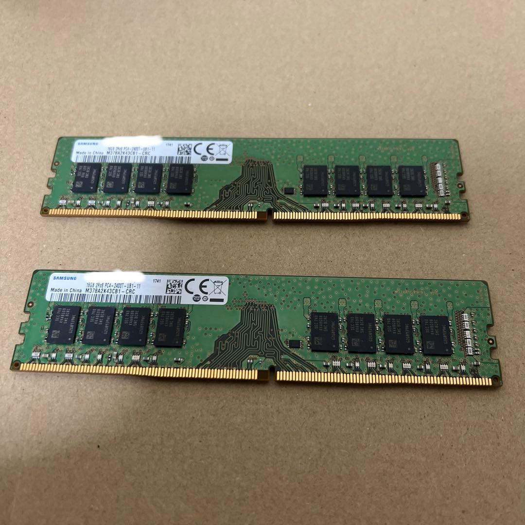 SAMSUNG DDR4 PC4-2400T 32GB 動作確認済