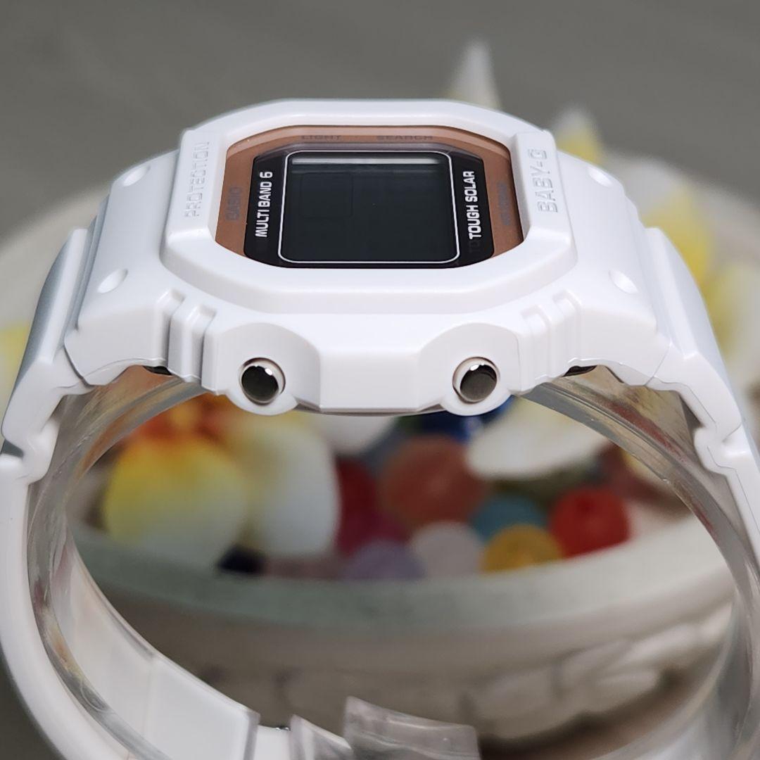 『美品』 カシオ ベビーg BABY-G 電波ソーラー 腕時計 B385