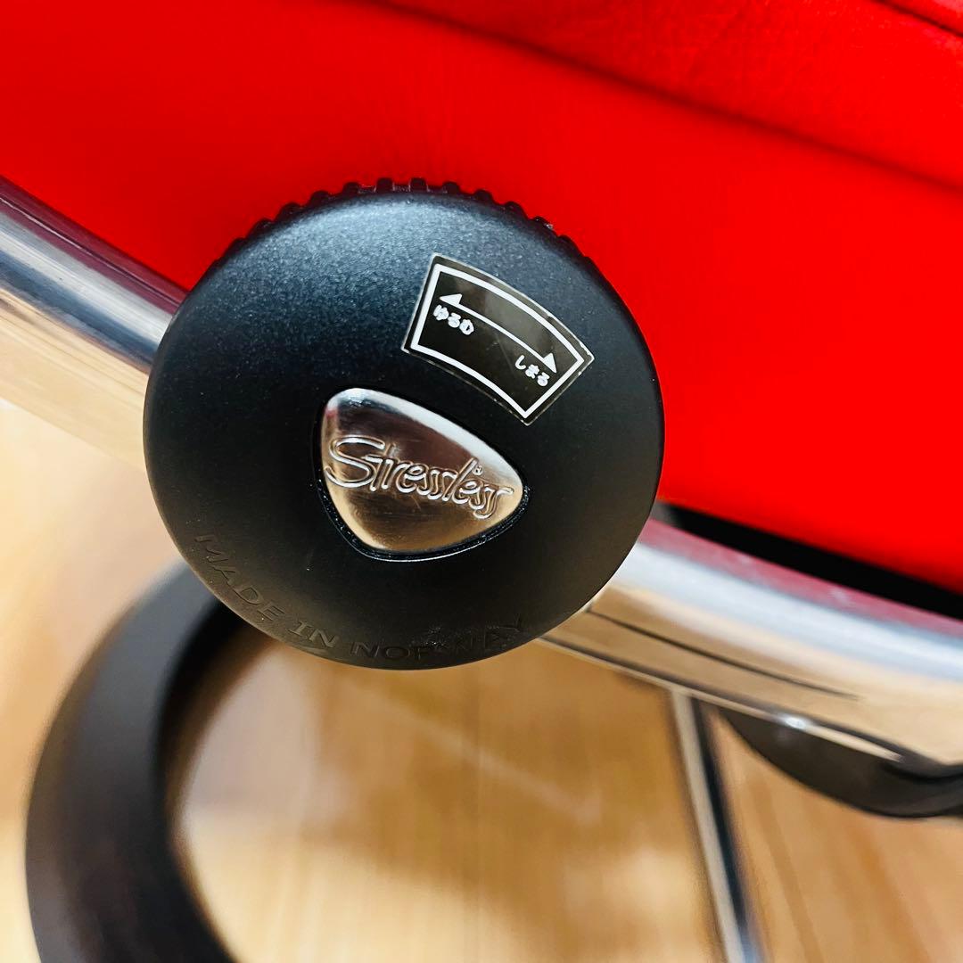 【極美品✨】エコーレス ストレスレスビュー M 本革 高級チェア