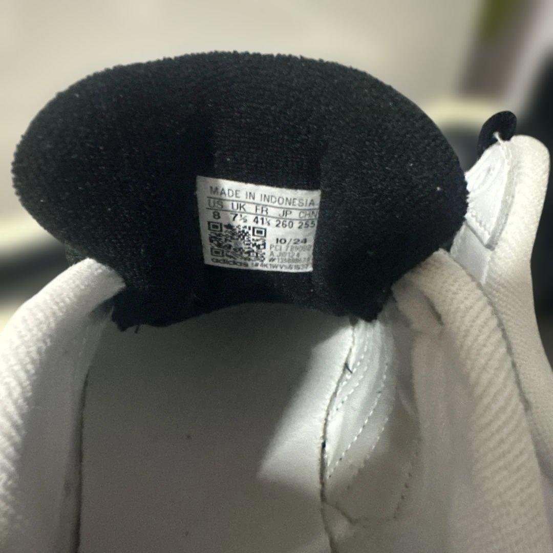 新品未使用 adidas アディダス スーパースターⅡ ホワイト×ブラック 白黒