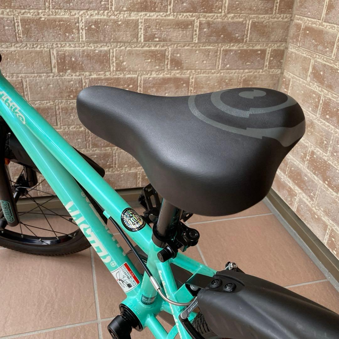 【りく】　d-bike マスタープラス18インチ エメナルドグリーン