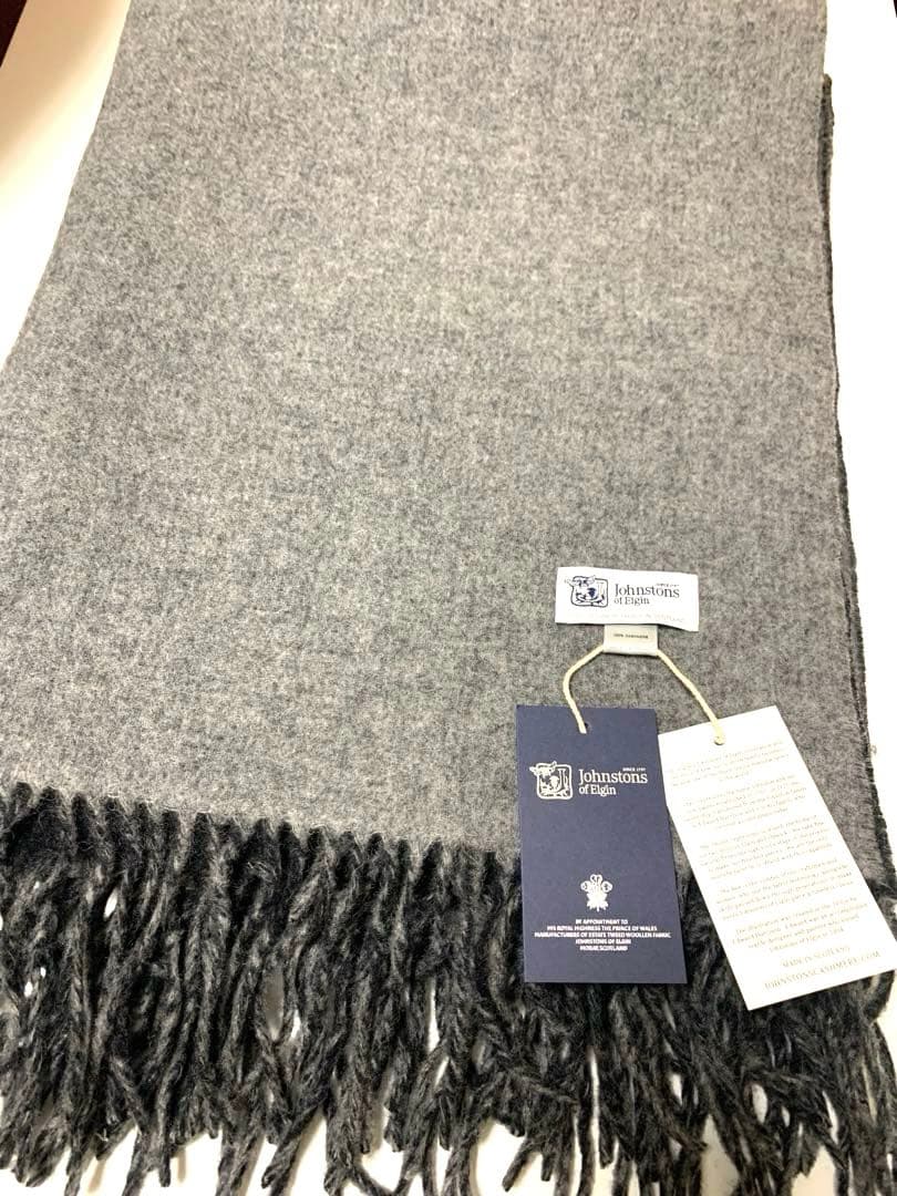 JOHNSTONS ジョンストンズ カシミヤマフラ