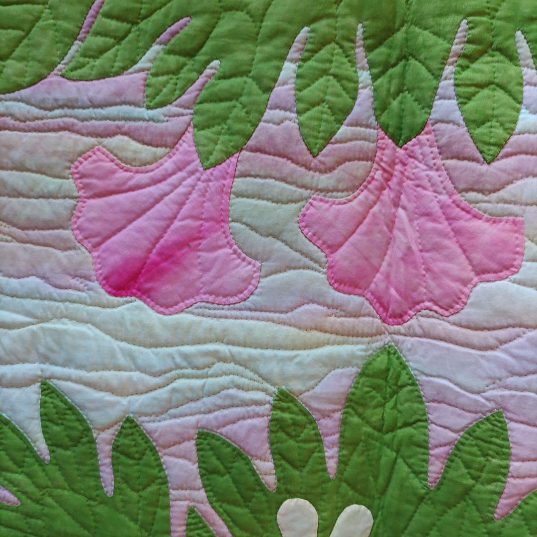 ハンドメイド　ハワイアンキルトタペストリー