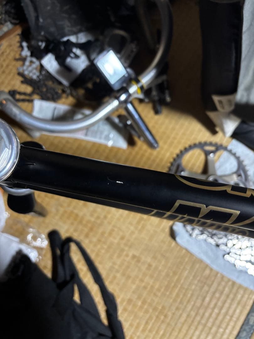 MAKINO ピスト・シングルスピードフレーム ブラックnjs 競輪 限定値下げ