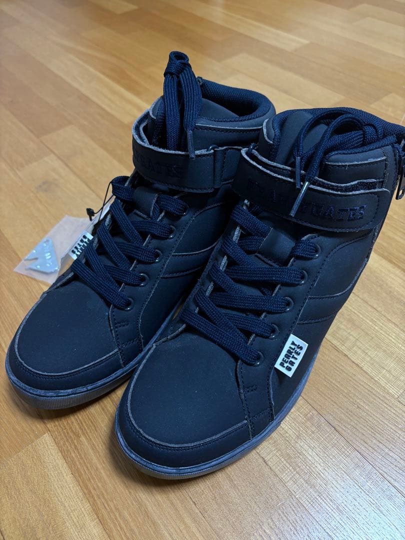 【新品】 パーリーゲイツ ミドルカット ゴルフシューズ ネイビー 24cm