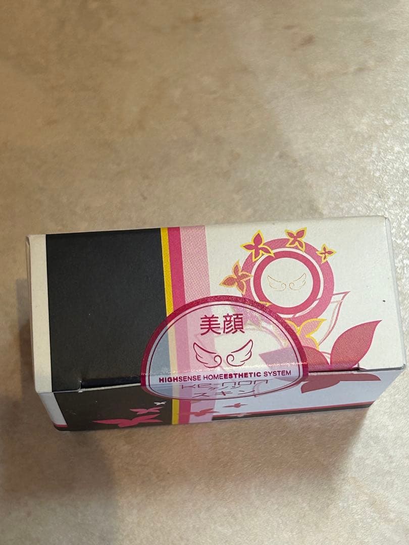 ケノン フラッシュ式脱毛器 ピンク カートリッジ5点