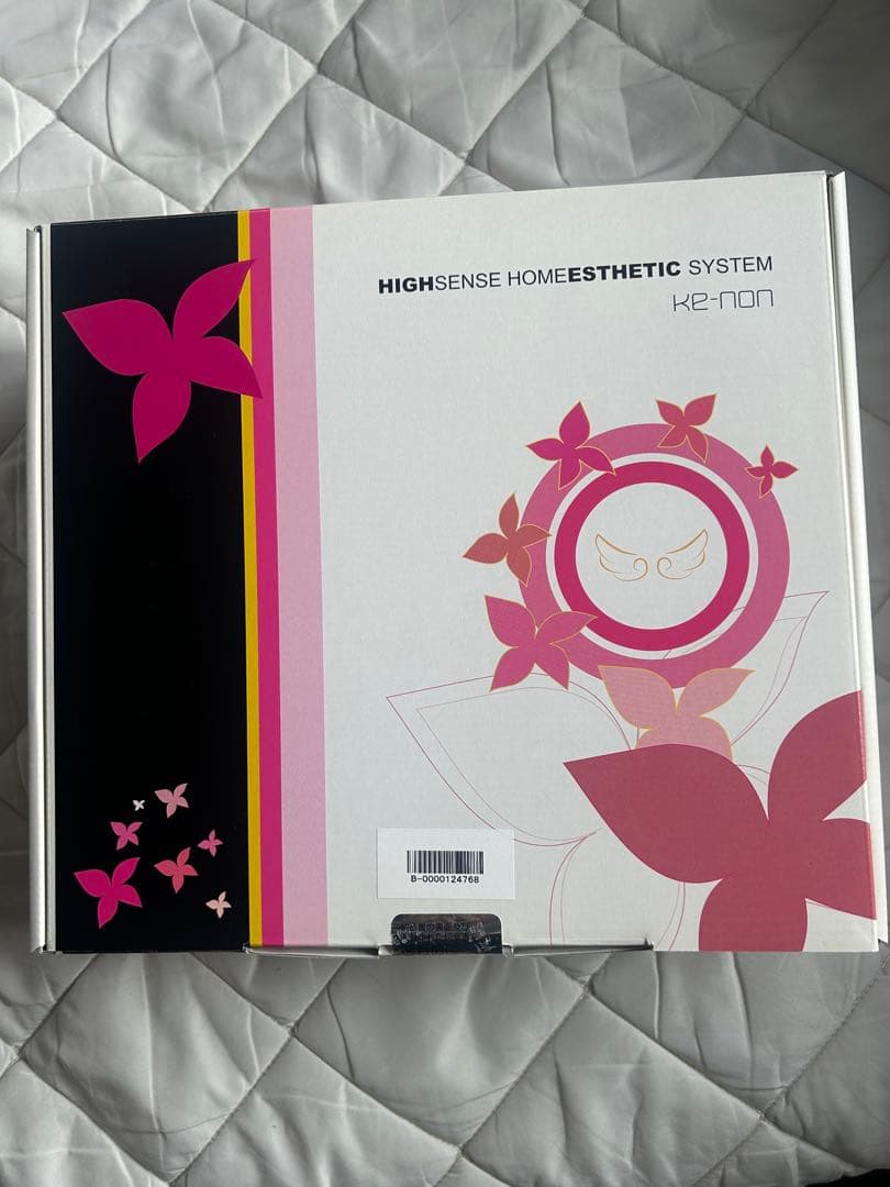 ケノン フラッシュ式脱毛器 ピンク カートリッジ5点