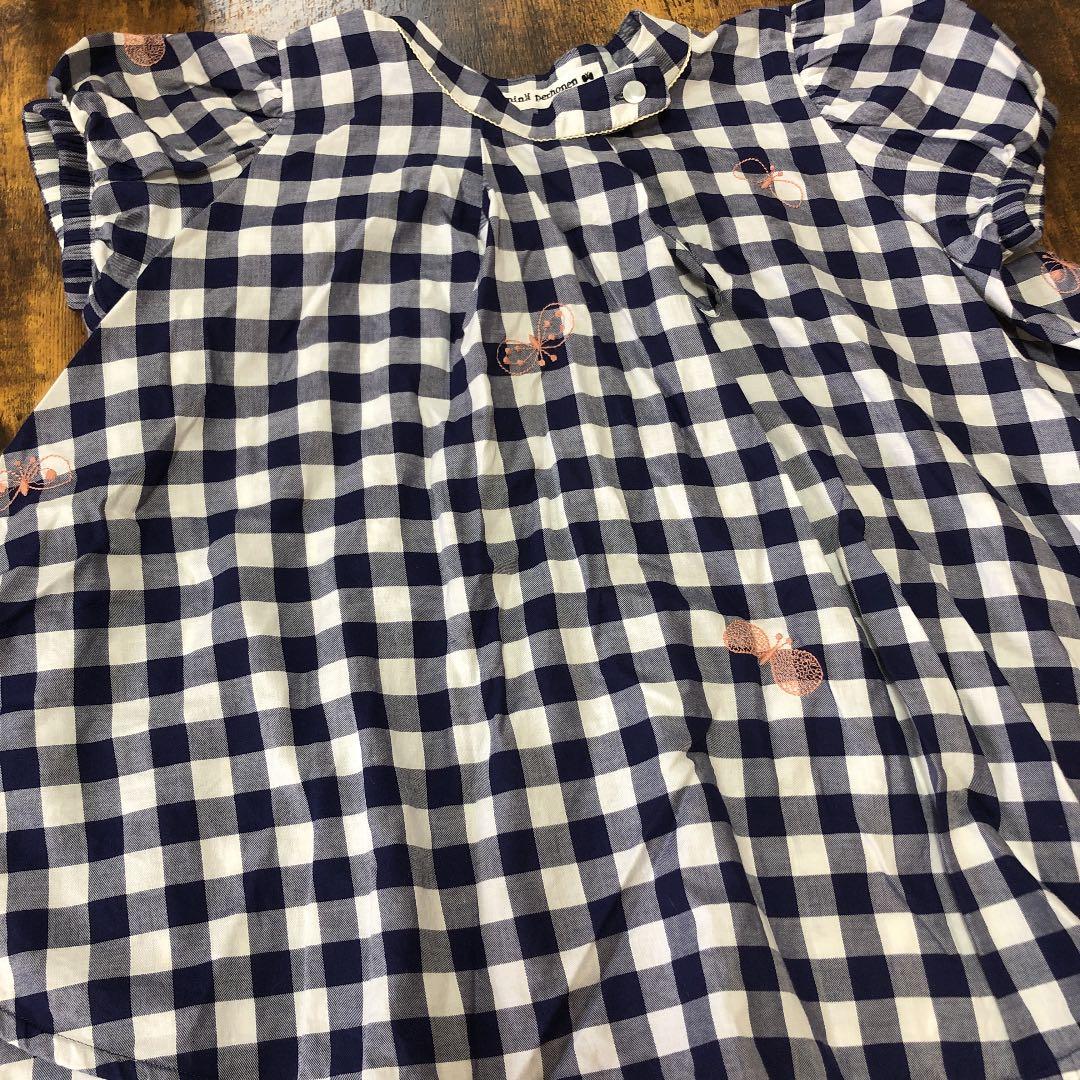 ⭐︎最終　ミナペルホネン　choucho 120 ちょうちょ　ブラウス　美品