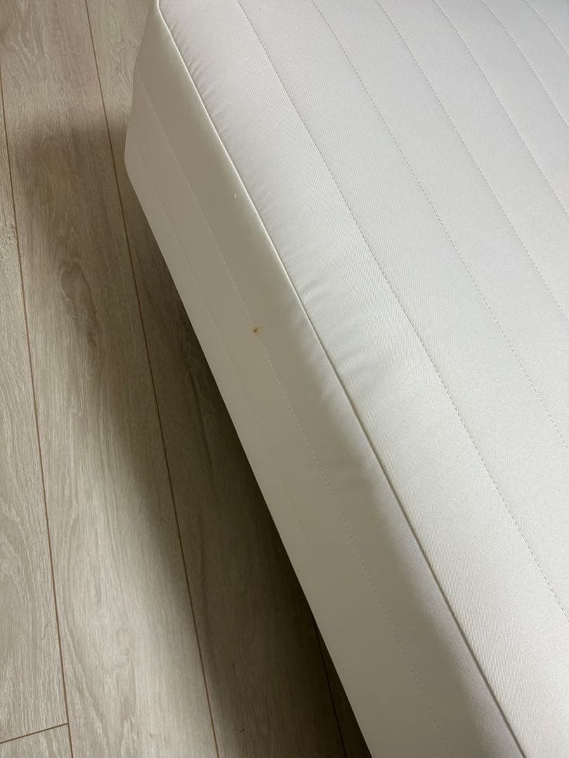 送料込　無印良品　脚付マットレス　ポケットコイル　（洗えるカバー）シングルベッド