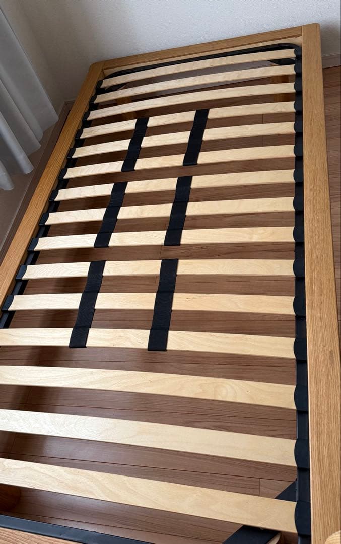 無印 シングル ベッドフレーム