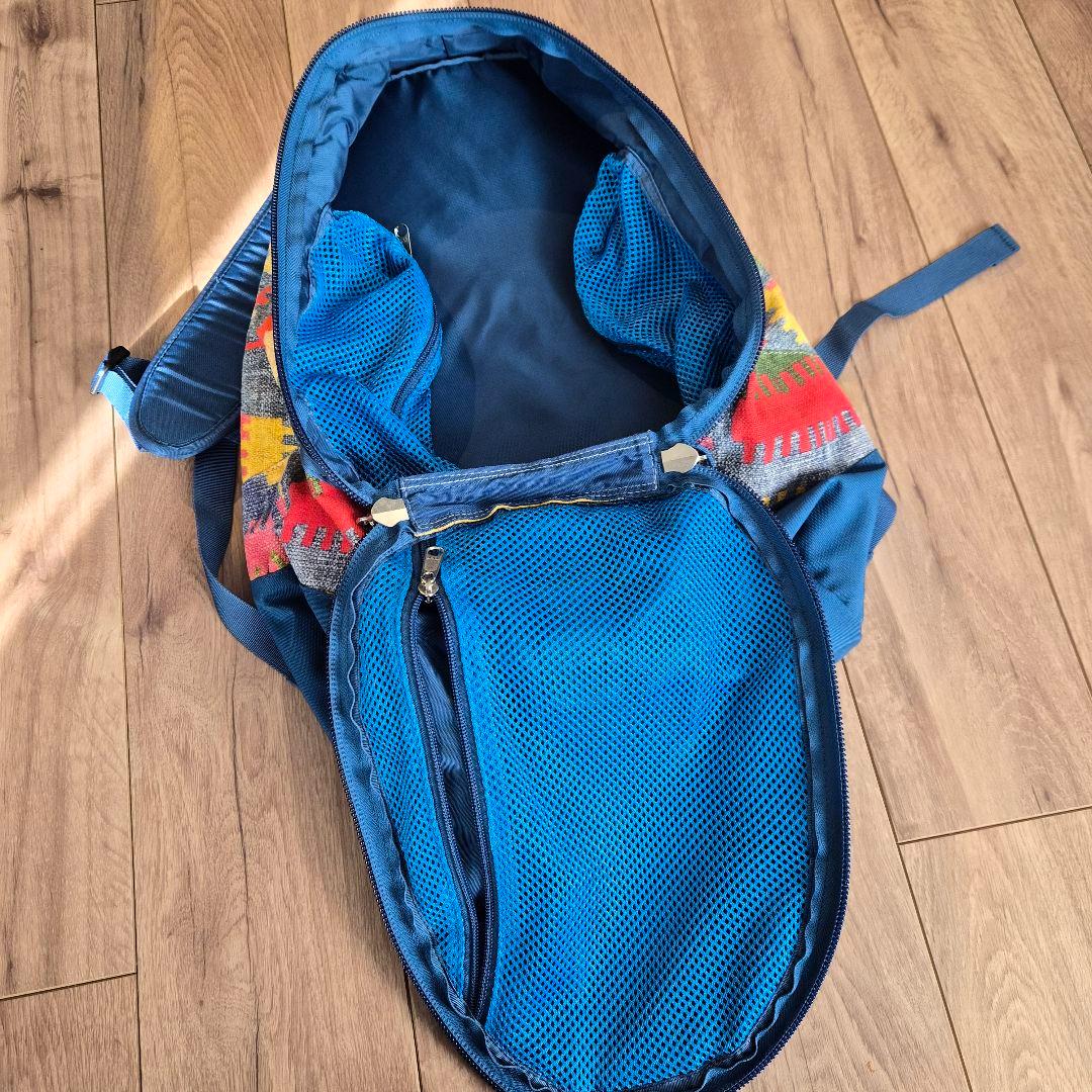 THE NORTH FACE 幾何学模様　リュック　バックパックパープルレーベル