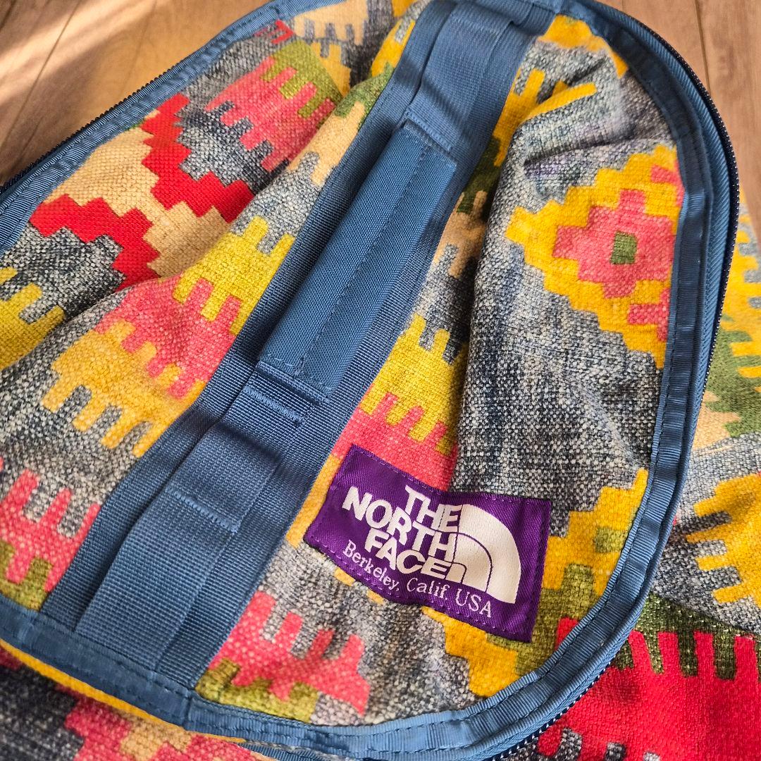 THE NORTH FACE 幾何学模様　リュック　バックパックパープルレーベル